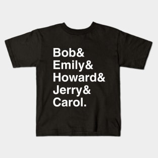 1970s Chicago Sitcom List Kids T-Shirt